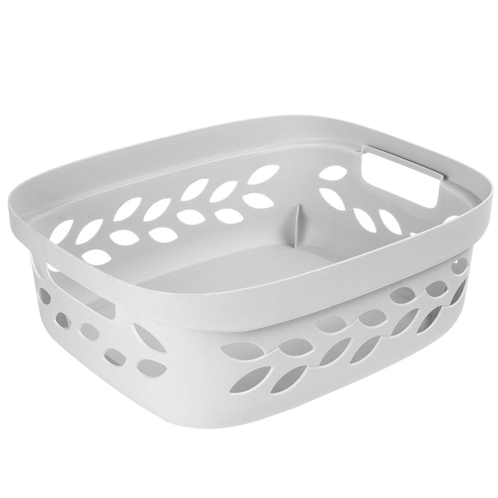 11L Fleur Pattern Open Basket