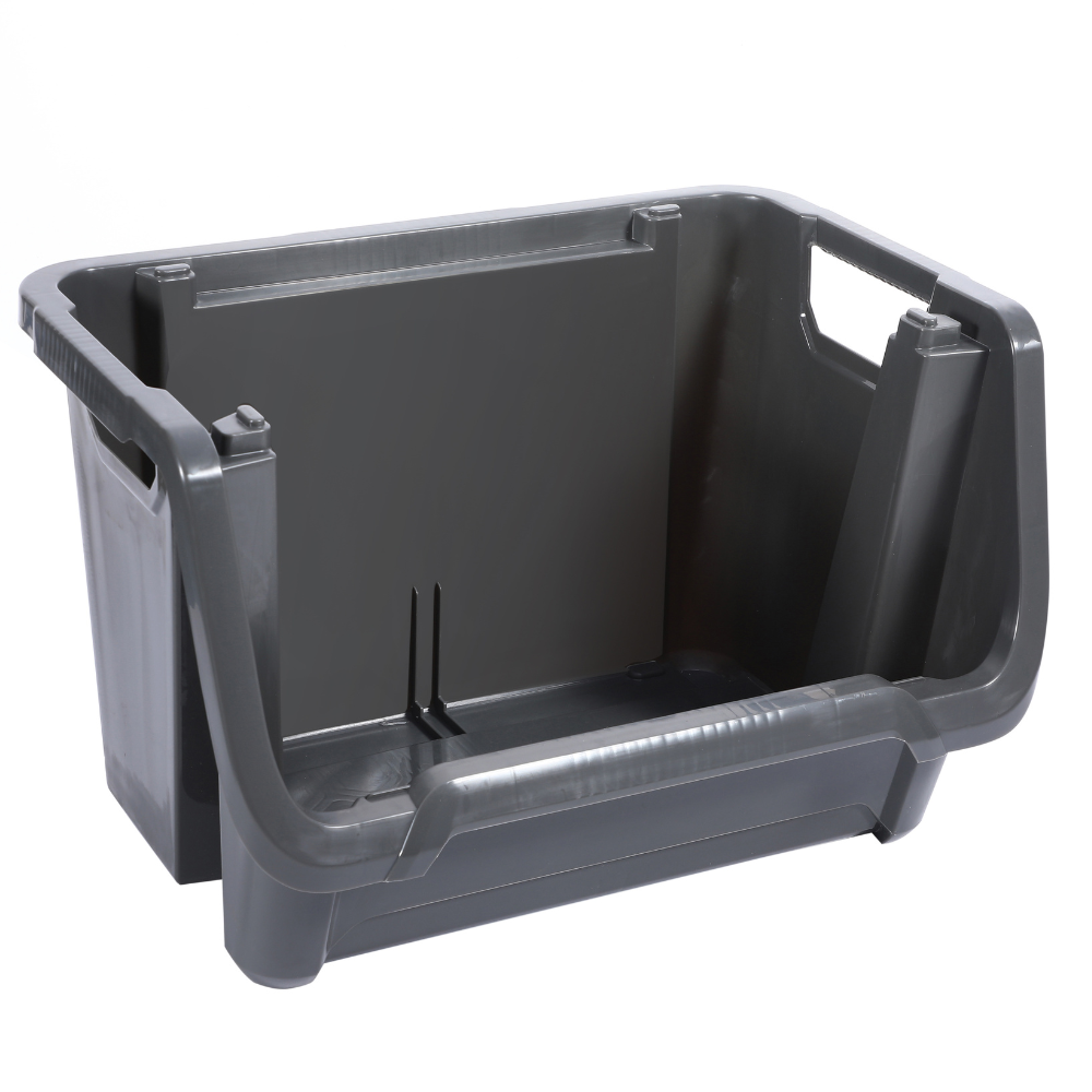 50L Bunker Tough Open Front Storage Tub — Ezy Storage