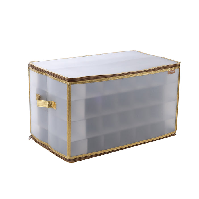 Collapsible Storage Box with Dividers - 112 Baubles