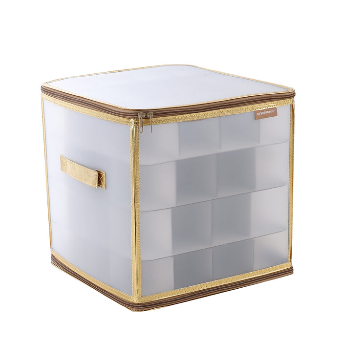 Collapsible Storage Box with Dividers - 64 Baubles