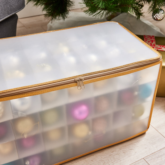 Collapsible Storage Box with Dividers - 112 Baubles