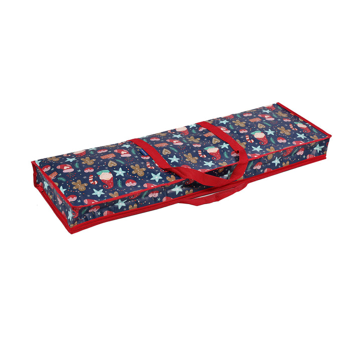 Printed Christmas Roll Wrap Bag