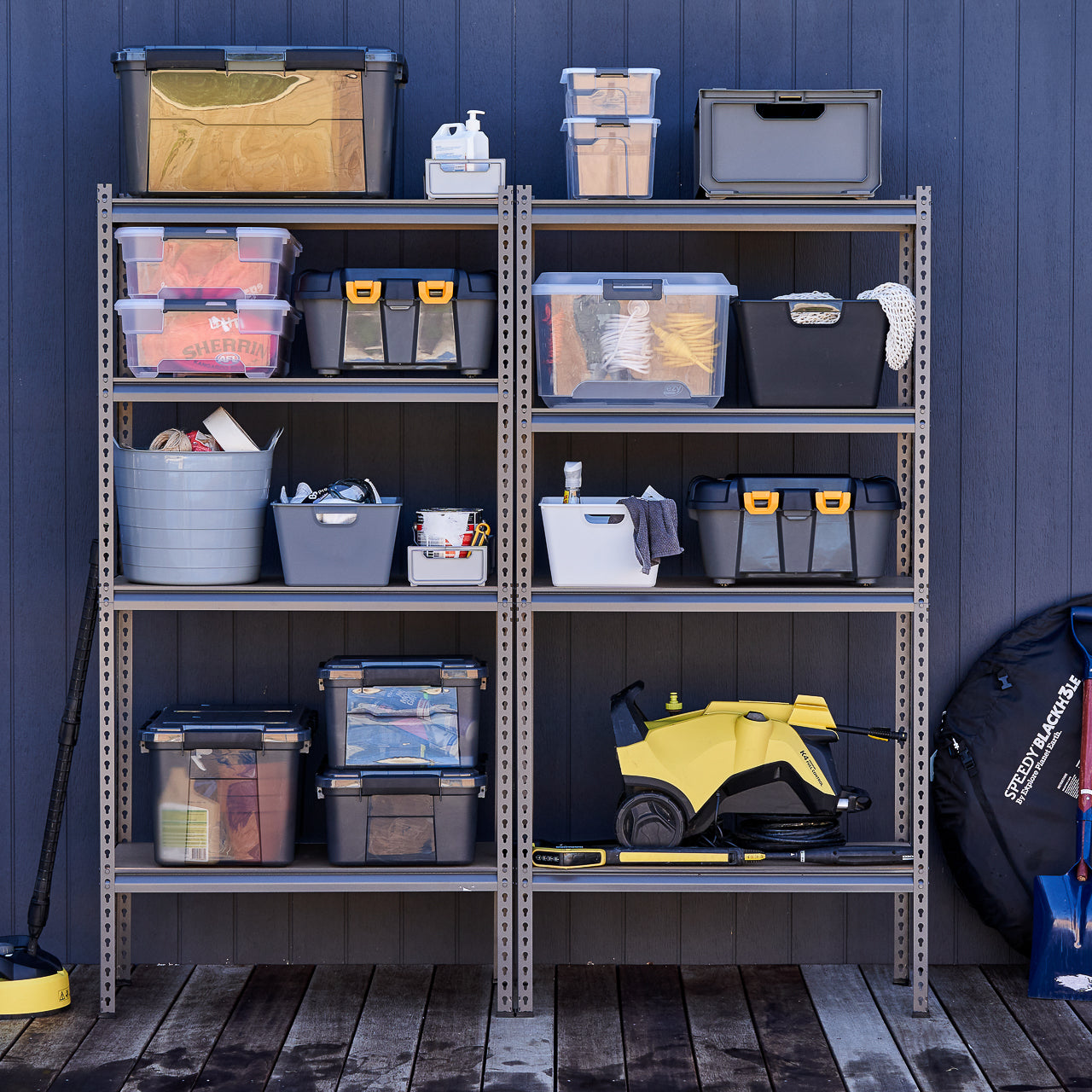 Storage Plastic Tub Racking Tubs & Crates — Ezy Storage