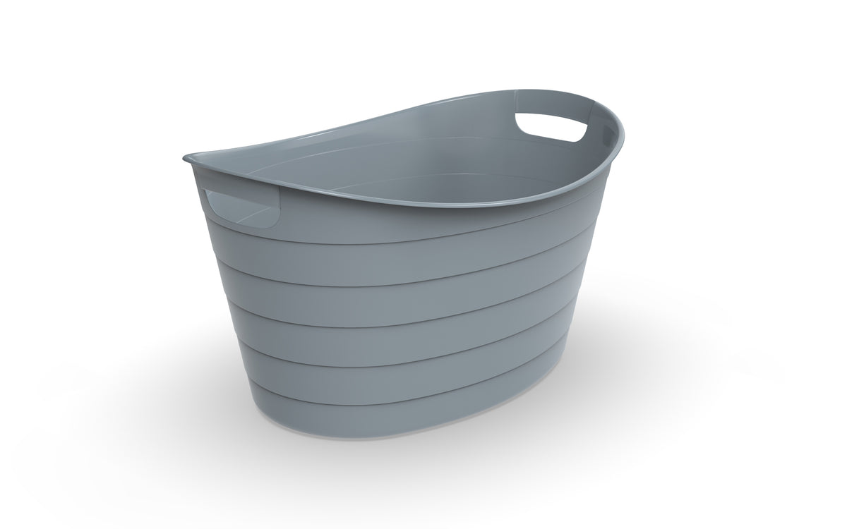 27.5L Stepped Oval Bucket — Ezy Storage