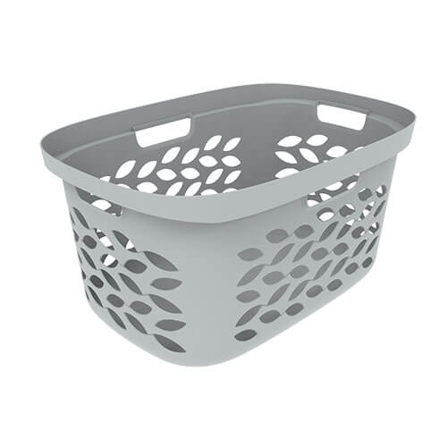 63L Fleur Laundry Basket With Divider