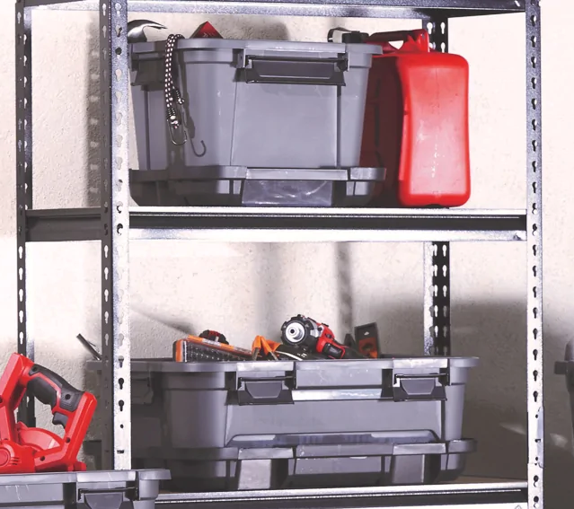 Best Buy: Ezy Storage Small Decorative Plastic Brickor Shelf
